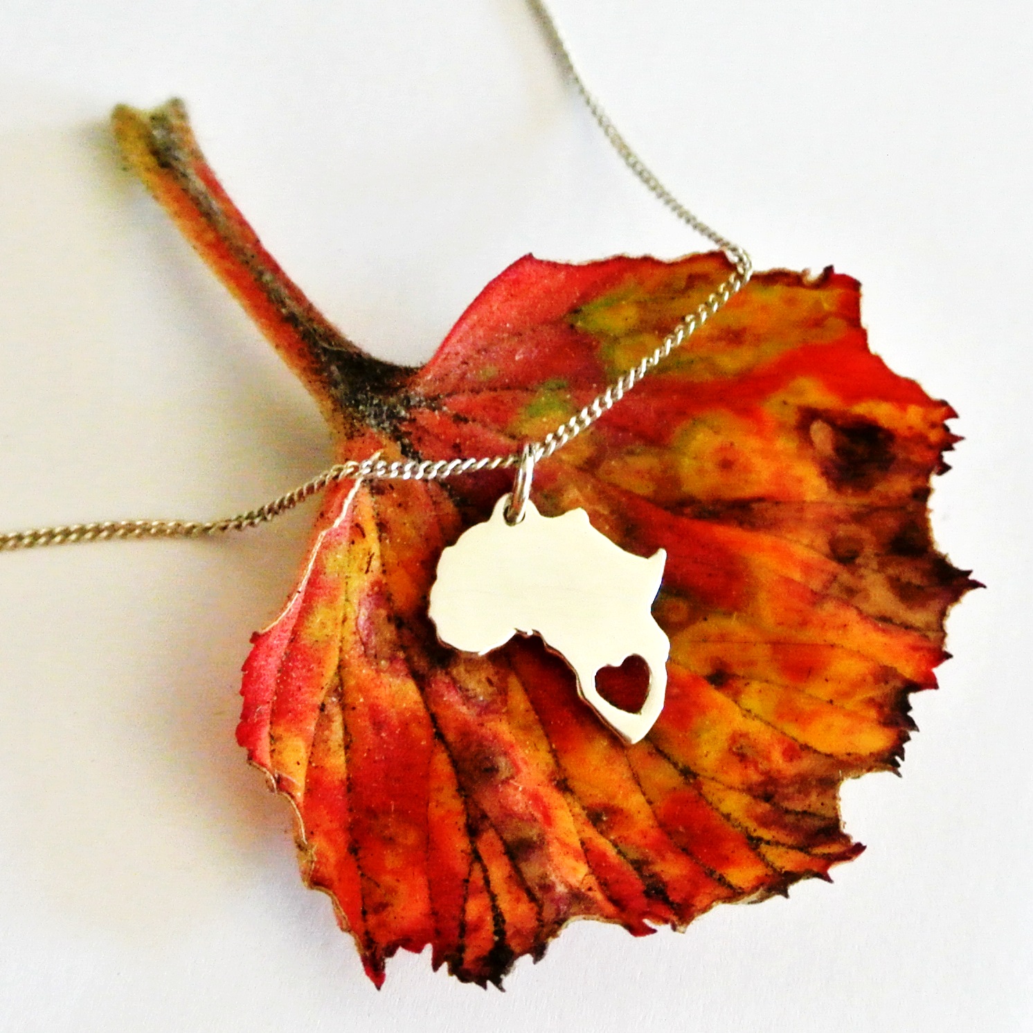 I Left My Heart in Africa Necklace