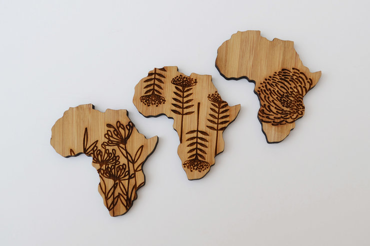Bamboo Magnet - Africa Protea Bush - Image 2