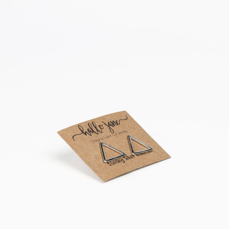 Outline Triangle Studs - Image 7