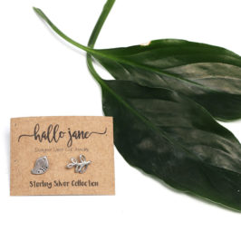 Bird and Leaf Studs - Image 6