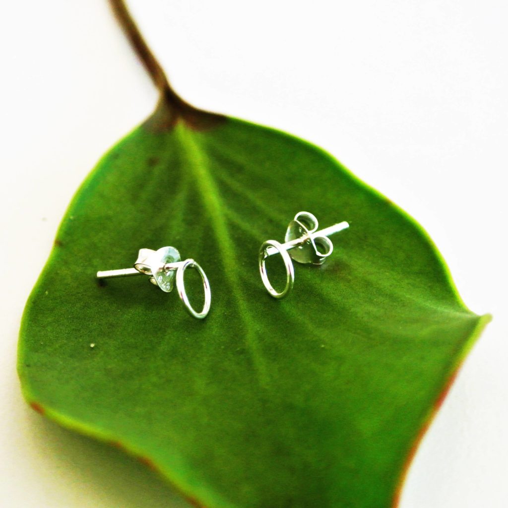 Small Circle Outline Studs