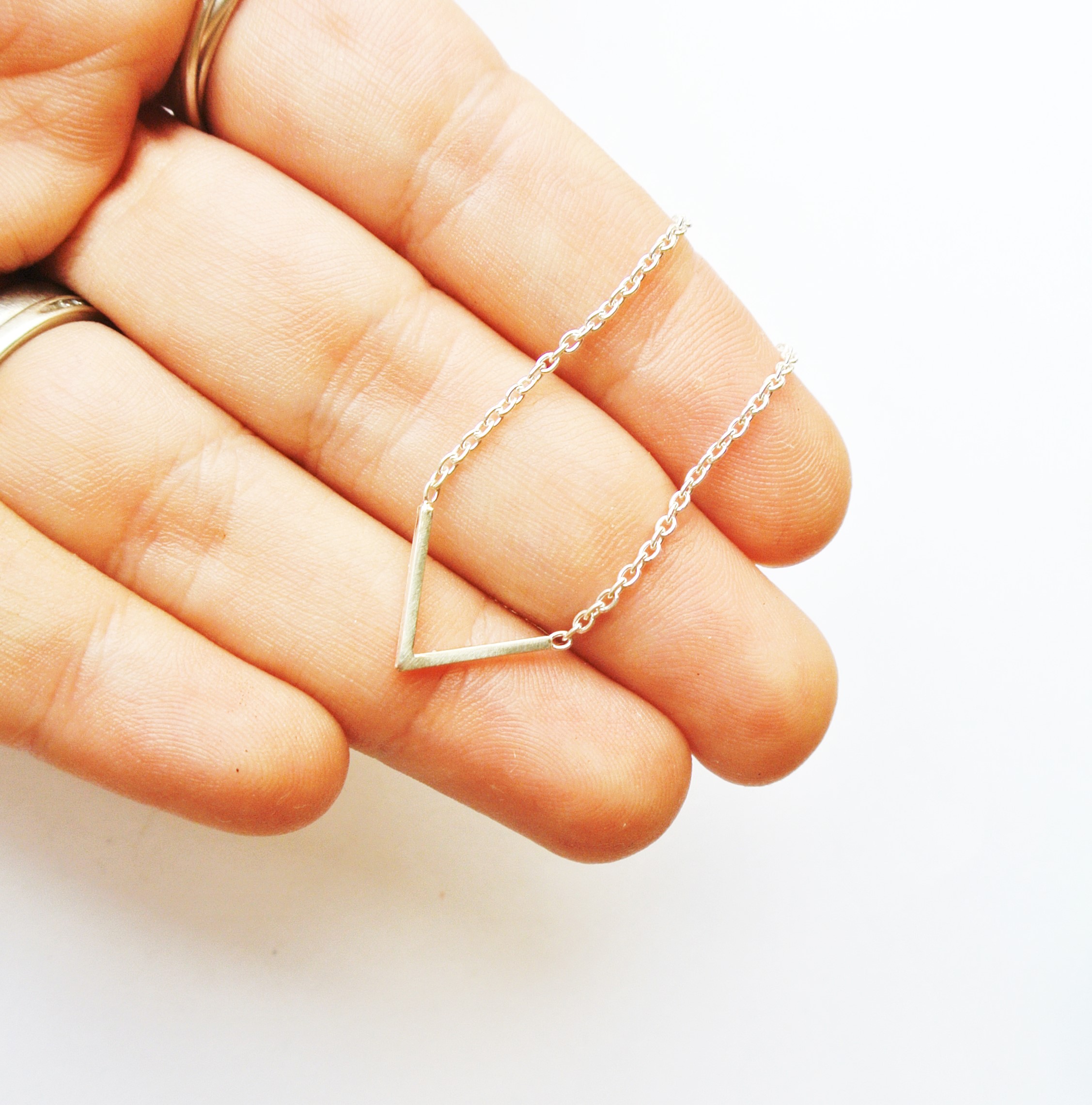 V Shaped Necklace - Image 6