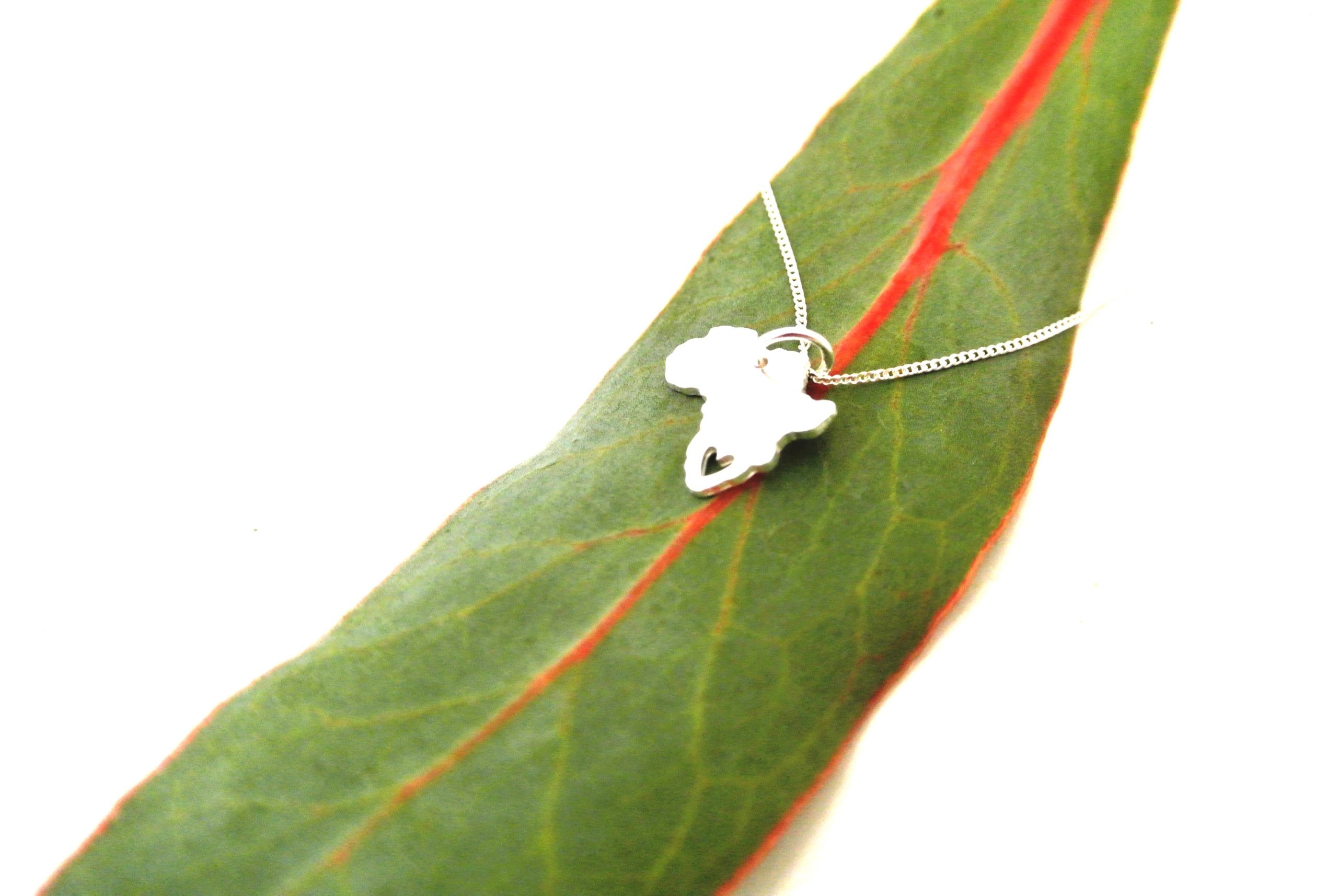 Africa Heart (MEDIUM) Necklace
