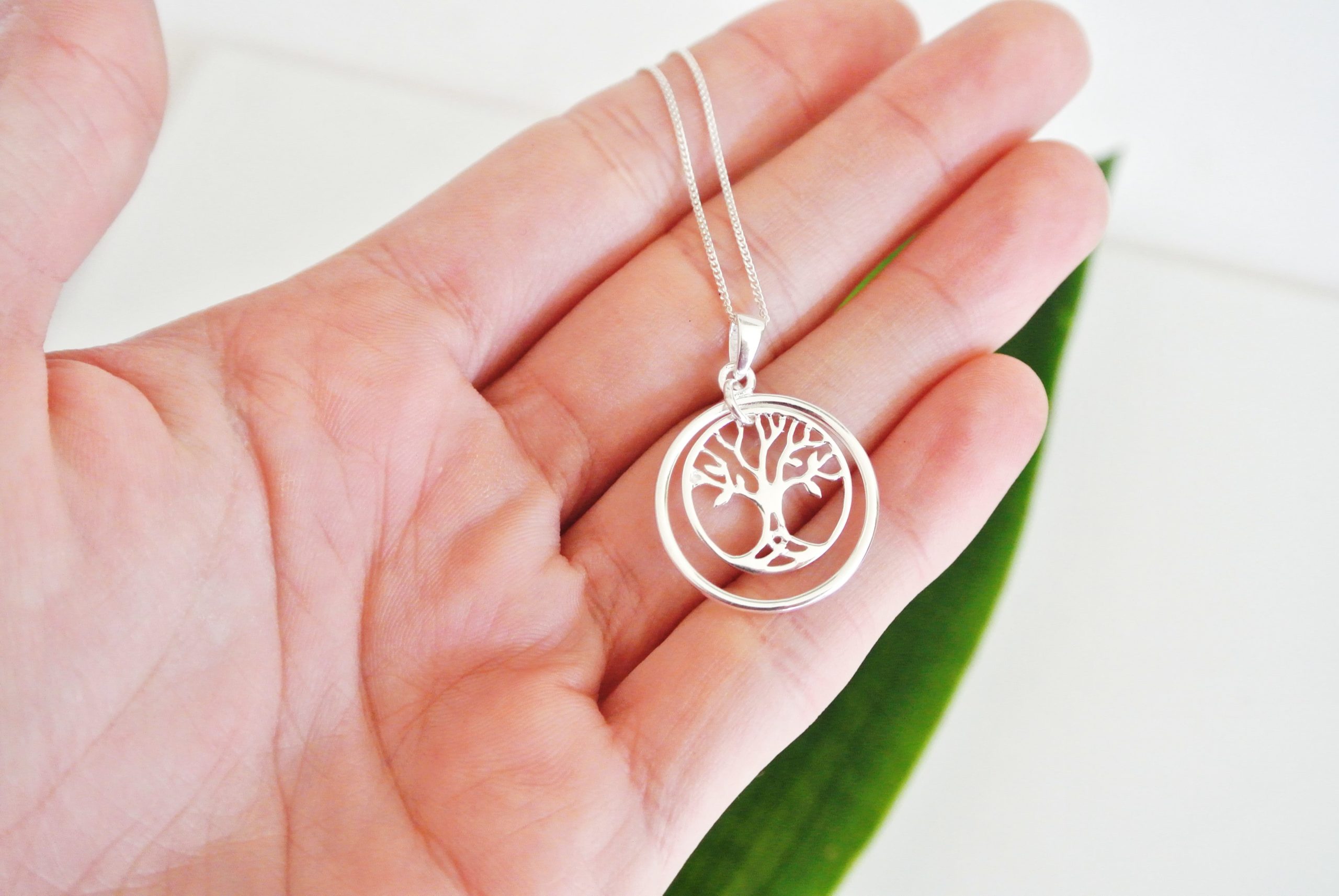 Tree Of Life Double Circle Necklace - Image 3