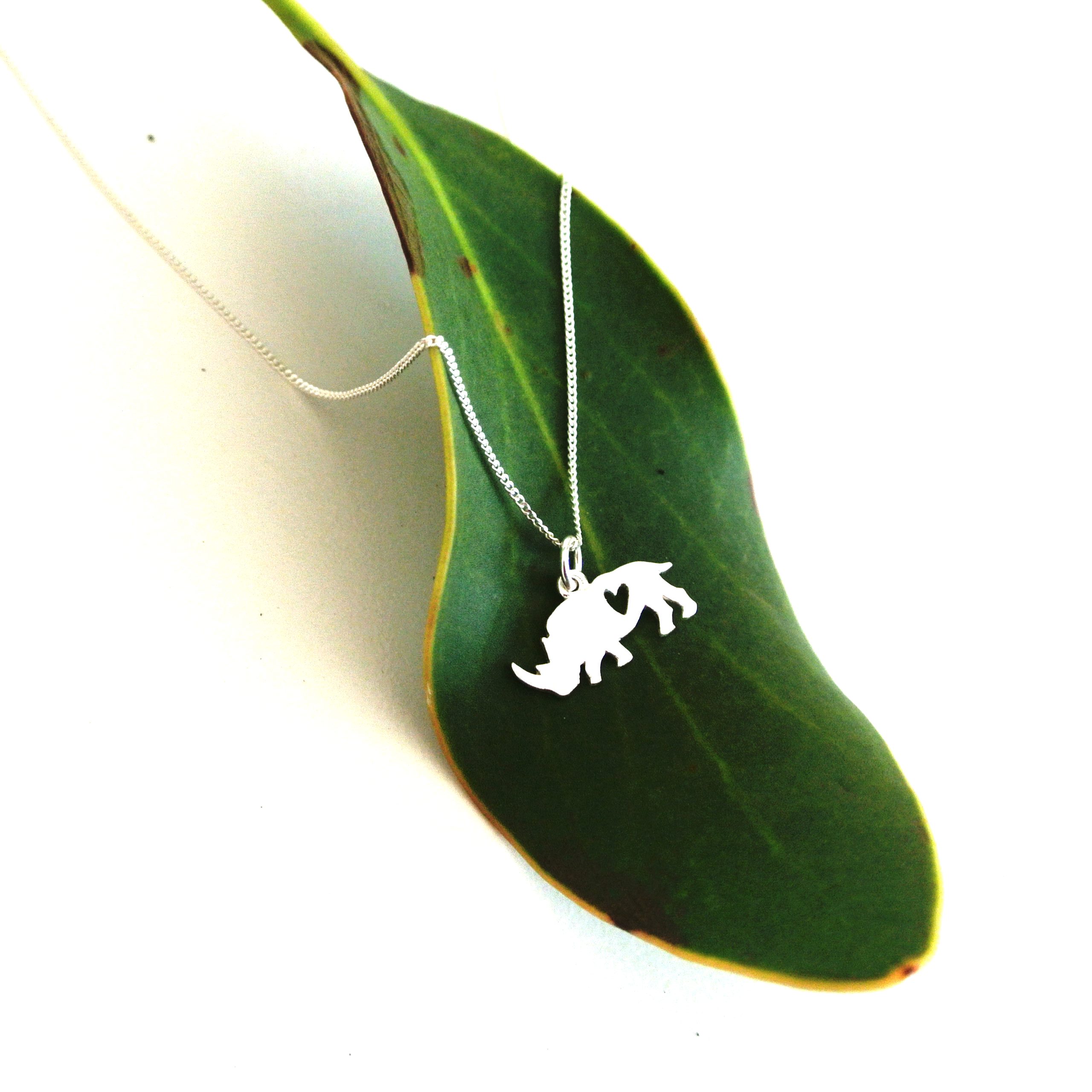 Rhino Love Necklace - Image 4