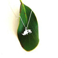 Rhino Love Necklace