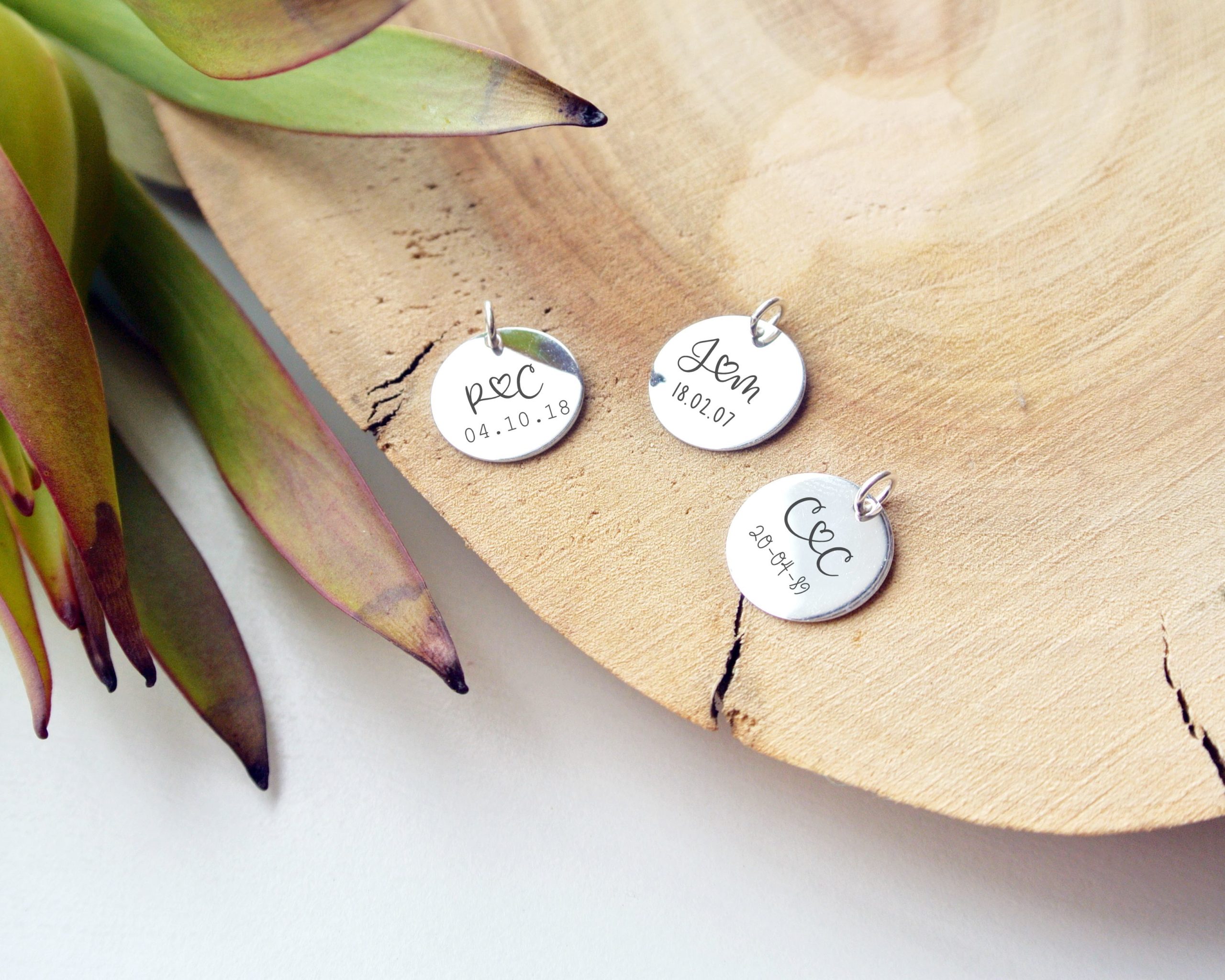 Lovers Monogram Necklace