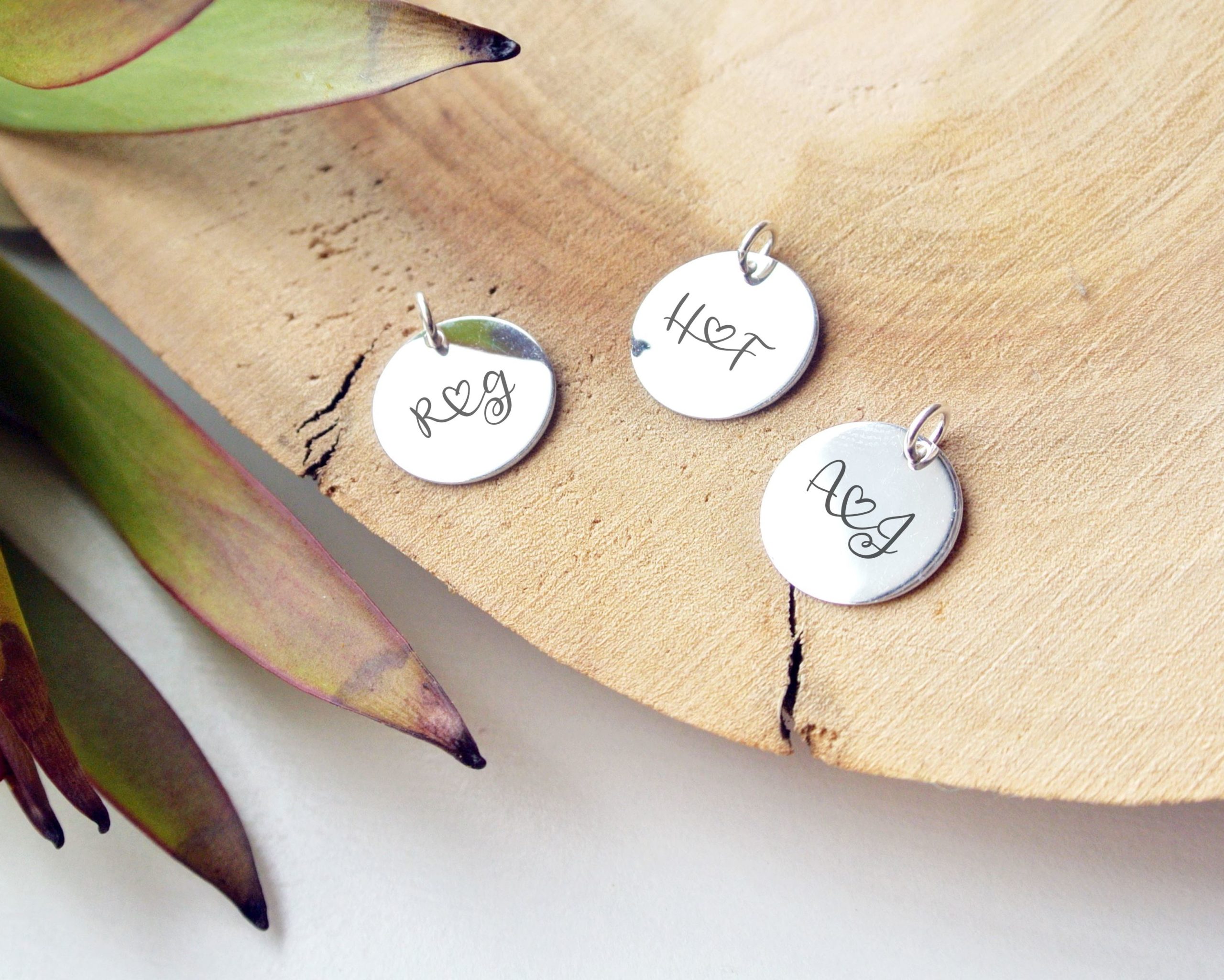 Lovers Monogram Necklace - Image 5