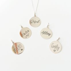 Name Disc Necklace