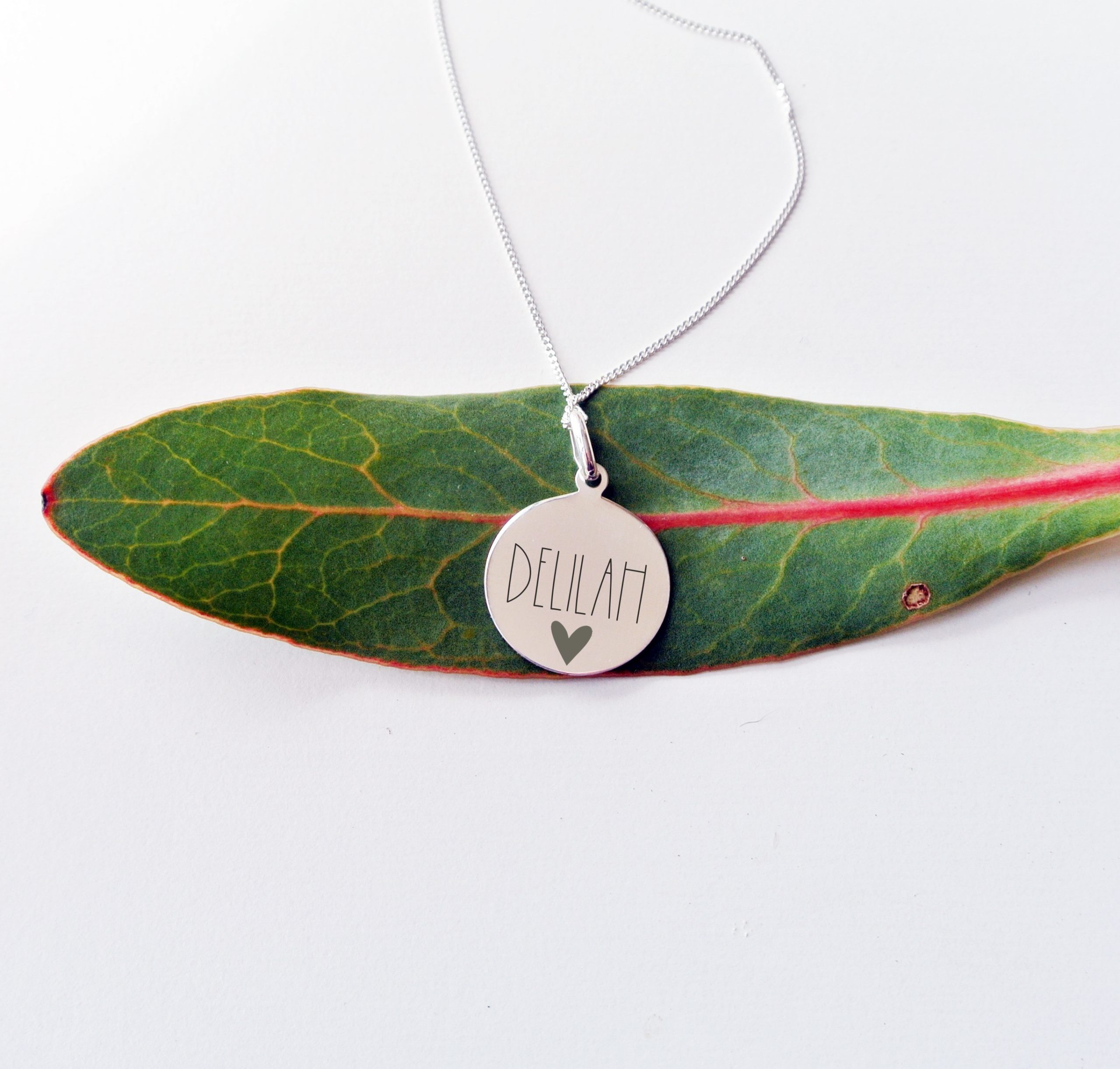 Name Disc Necklace - Image 5