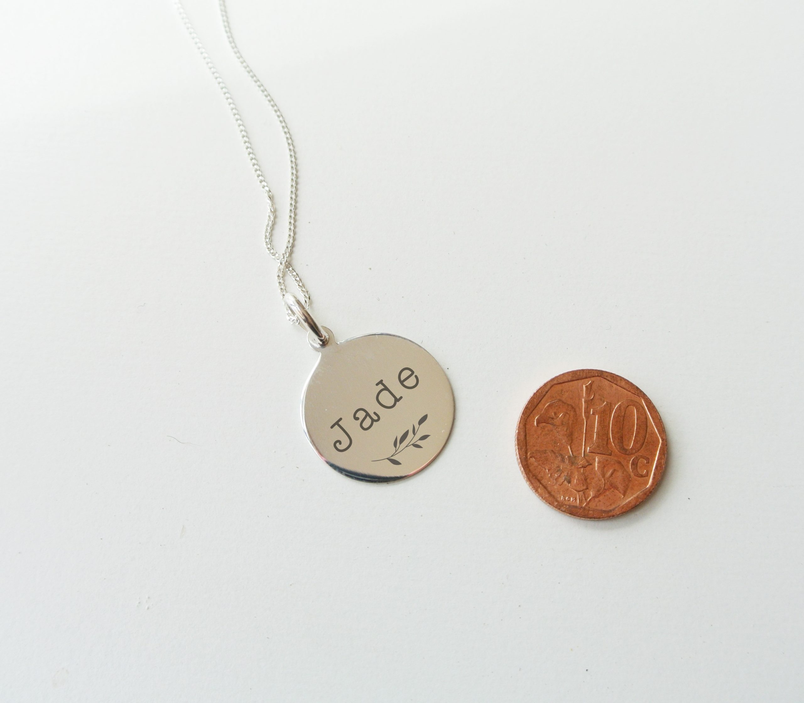 Name Disc Necklace - Image 3