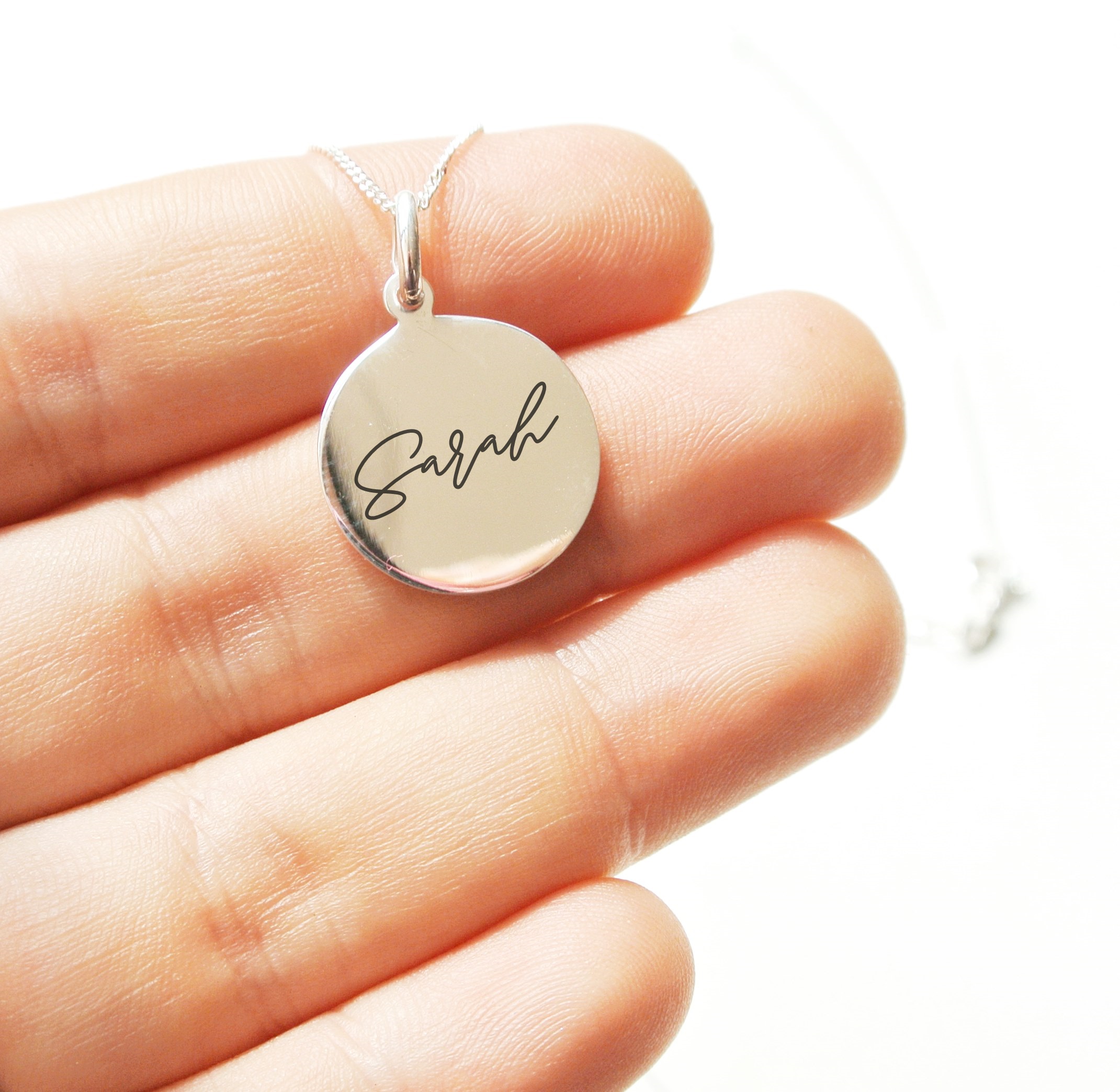 Name Disc Necklace - Image 2