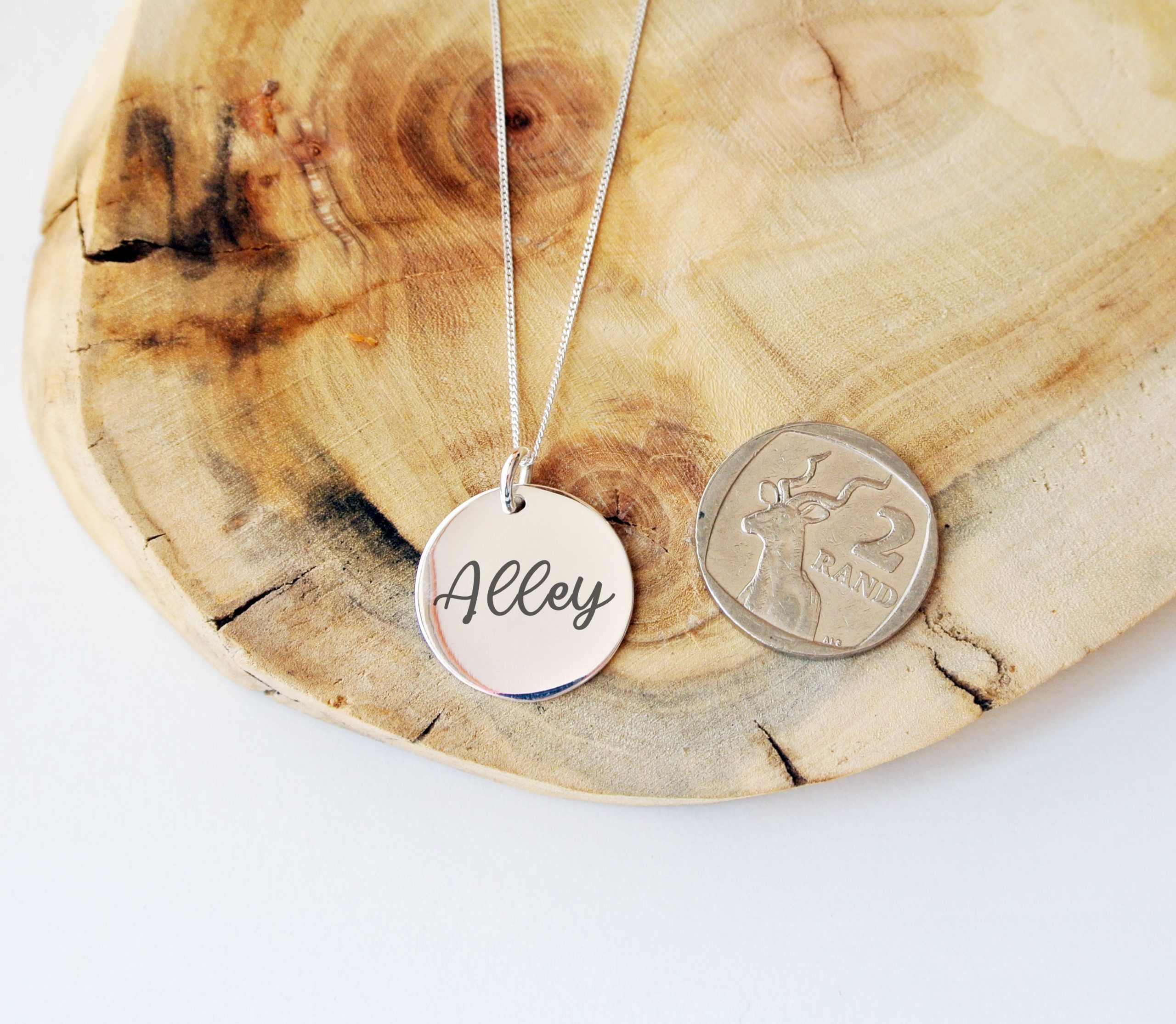 Name Disc Necklace - Image 4