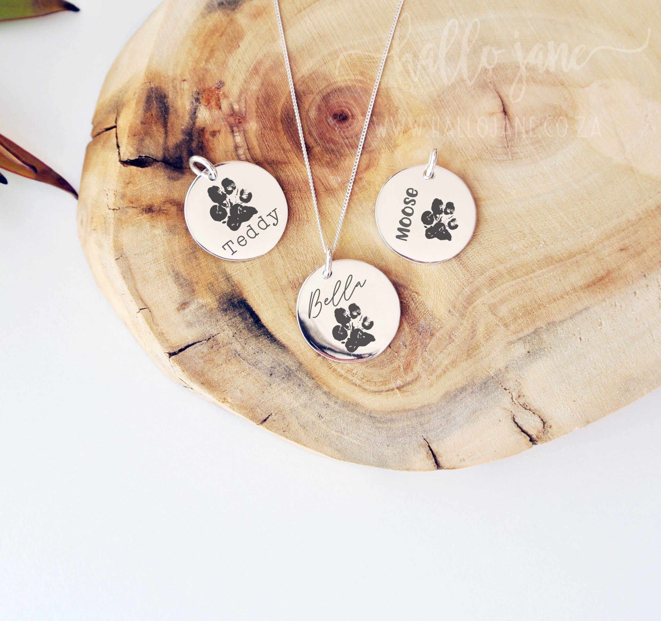 Personalized Paw Necklace - Image 2
