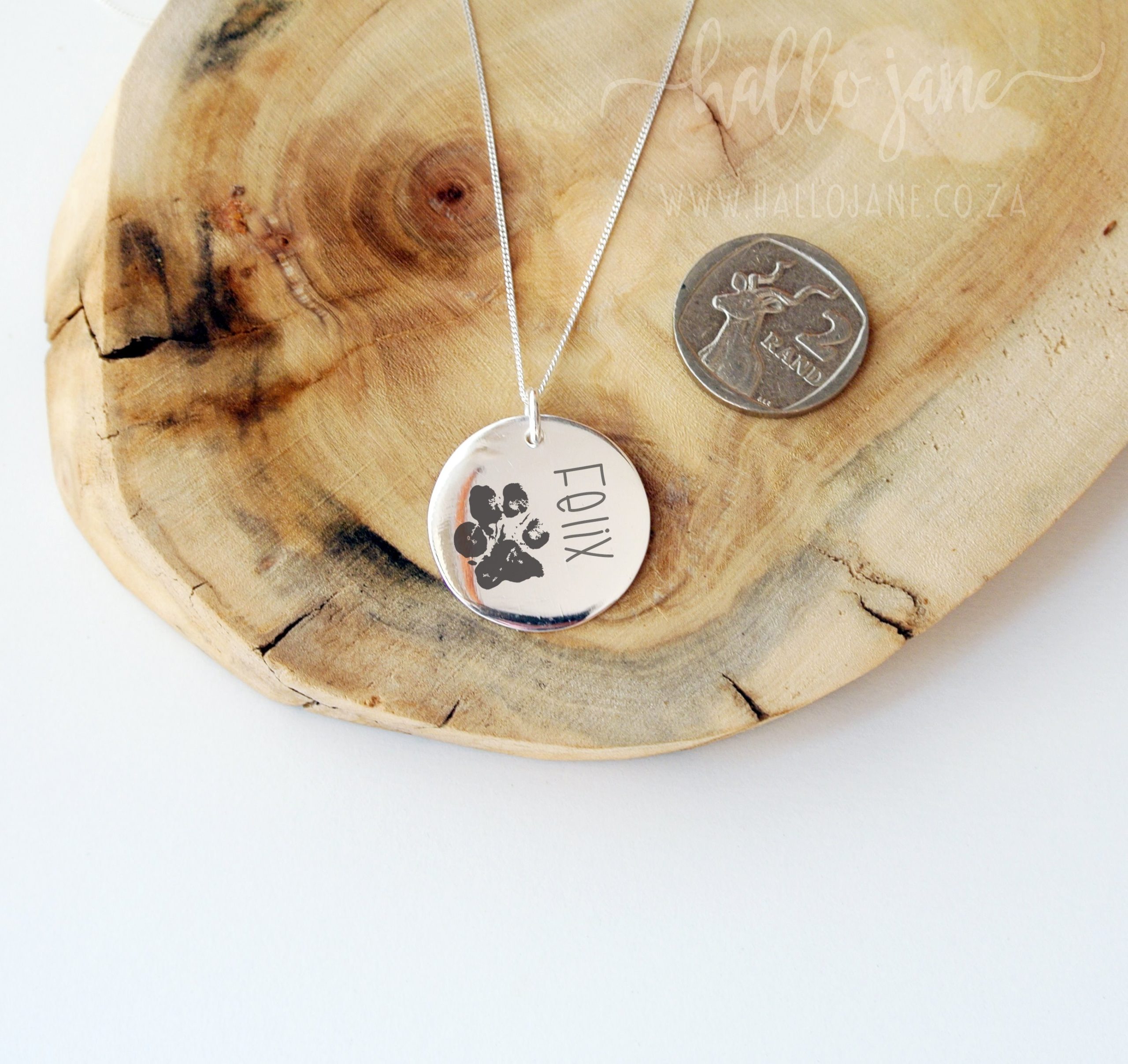 Personalized Paw Necklace - Image 4