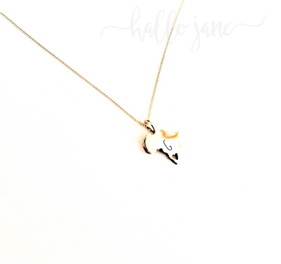 Africa Initial Necklace - Image 12