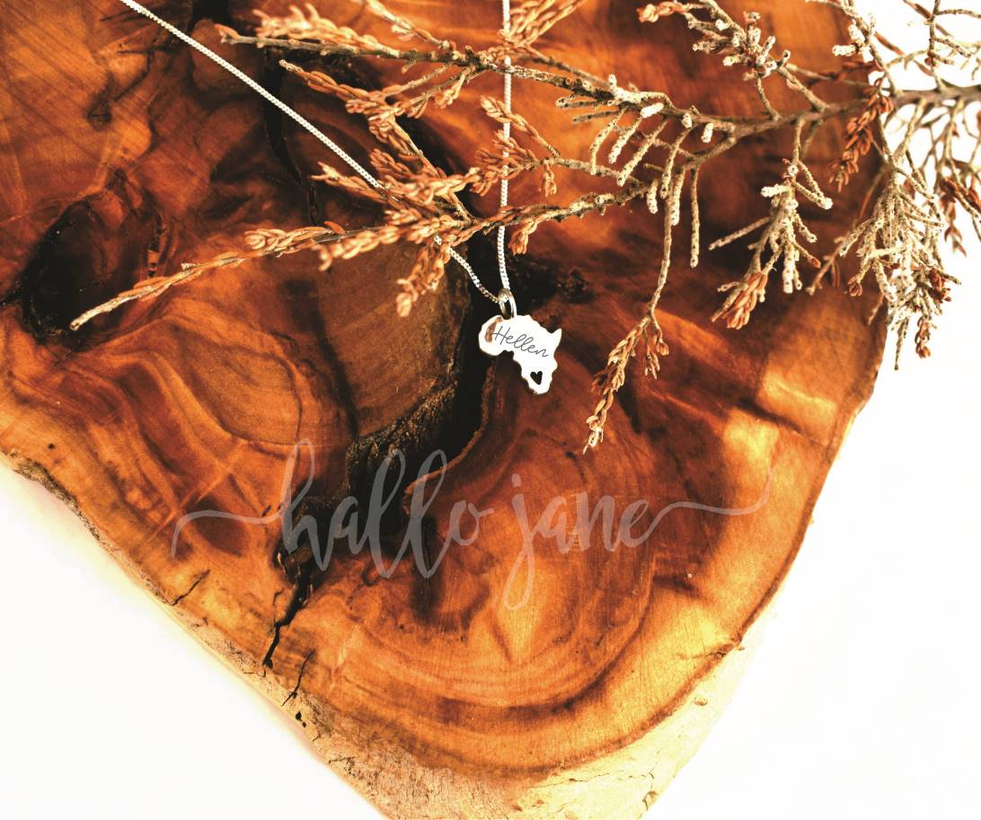 Africa Name Necklace - Image 12