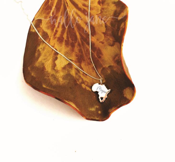 Africa Name Necklace - Image 9