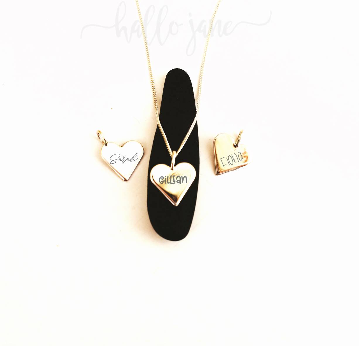 Heart Shape Name Necklace - Image 4
