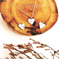 Heart Shape Name Necklace