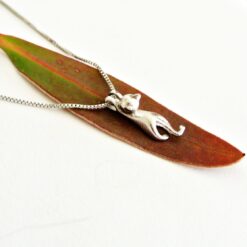 Hanging Cat Necklace